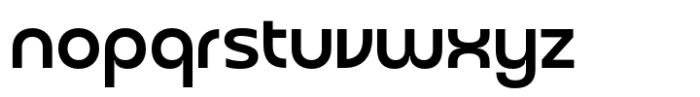 Qurova Medium Static Font LOWERCASE