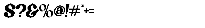 Qustigue Italic Font OTHER CHARS