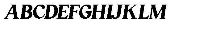Qustigue Italic Font UPPERCASE