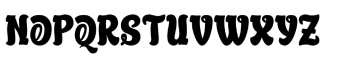 Qutcoy Regular Font UPPERCASE