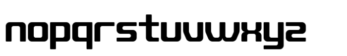 Quub Bold Rounded Font LOWERCASE