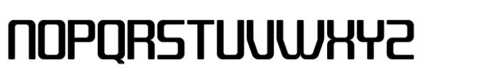 Quub Medium Rounded Font UPPERCASE
