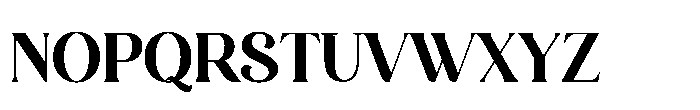 Quvera Font UPPERCASE