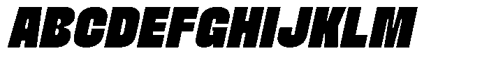 Quwela Italic Font UPPERCASE