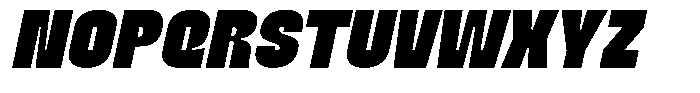 Quwela Italic Font UPPERCASE
