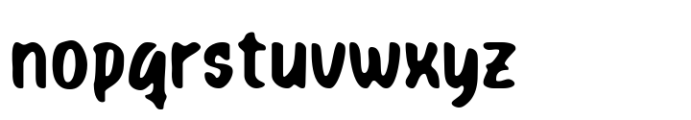 Quxag Blur Font LOWERCASE