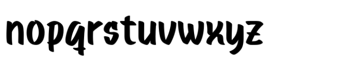 Quxag Regular Font LOWERCASE