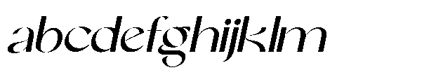Quylo Oblique FONT