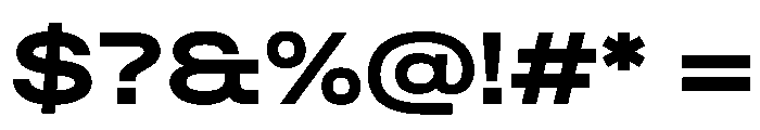 Quablo Bold Font OTHER CHARS