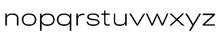 Quablo Light Font LOWERCASE