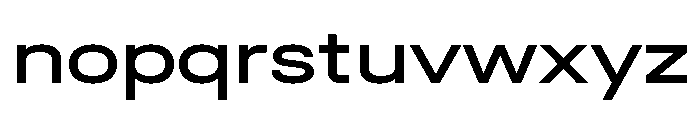 Quablo Medium Font LOWERCASE