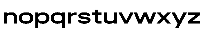 Quablo SemiBold Font LOWERCASE
