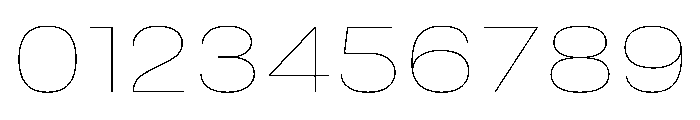 Quablo Thin Font OTHER CHARS