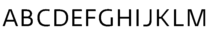 Quantica Regular Instance Font UPPERCASE