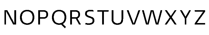 Quantica Regular Instance Font UPPERCASE