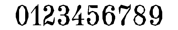 Quartier Regular Font OTHER CHARS