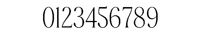 Queens Compressed Thin Font OTHER CHARS