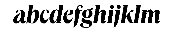 Queens Condensed Bold Italic FONT