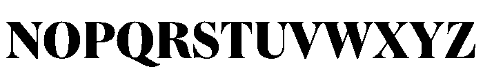 Queens Extra Bold Font UPPERCASE