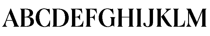Queens Medium Font UPPERCASE