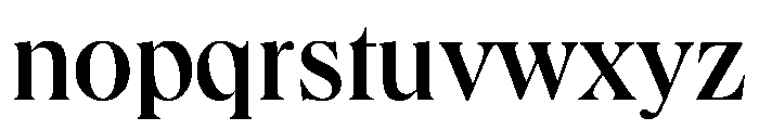 Queens Medium Font LOWERCASE