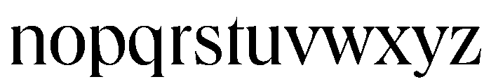 Queens Regular Font LOWERCASE