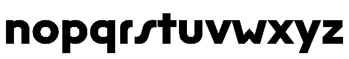 Queens Sans Extra Bold Font LOWERCASE