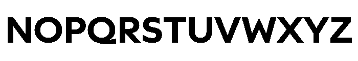 Queens Sans Standard Semi Bold Font UPPERCASE