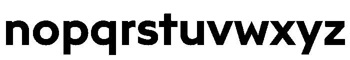 Queens Sans Standard Semi Bold Font LOWERCASE