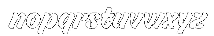 Quick Brush 6ce2870f Font LOWERCASE