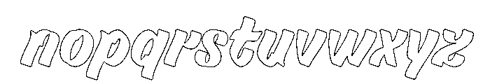 Quick Marker 62d6df3d Font LOWERCASE