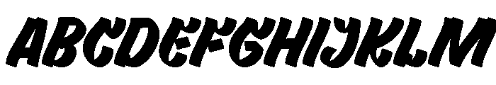 Quick Marker Font UPPERCASE