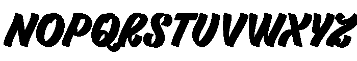 Quick Marker Font UPPERCASE