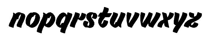 Quick Marker Font LOWERCASE