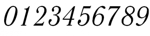 Quant Antiqua Light Italic Font OTHER CHARS