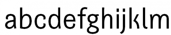 Quartal Ext Regular Font LOWERCASE