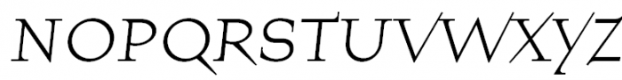 Quartet Cyrillic Regular Font UPPERCASE