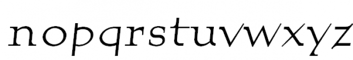 Quartet Cyrillic Regular Font LOWERCASE