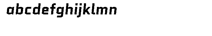 Quantico Bold Italic Font LOWERCASE