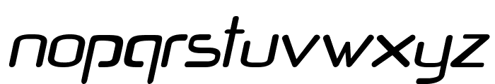 Quasar-BoldItalic Font LOWERCASE