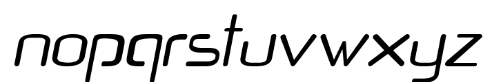 Quasar-Italic Font LOWERCASE