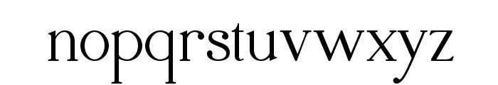 QuaverSerif Font LOWERCASE
