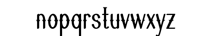 Quickdraw-CondensedRegular Font LOWERCASE