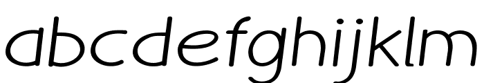 Quido-ExpandedRegular Font LOWERCASE