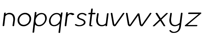 Quido-ExpandedRegular Font LOWERCASE