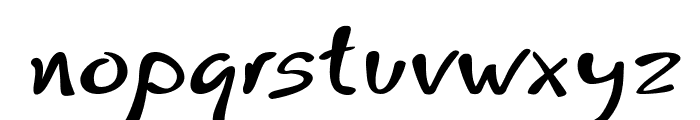 Quintero-BoldItalic Font LOWERCASE