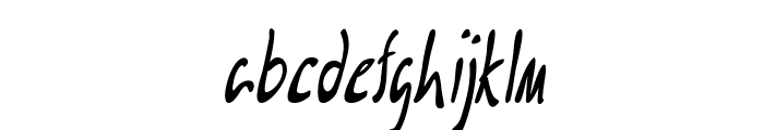 Quintero-ExtracondensedBoldIt Font LOWERCASE