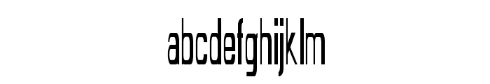 Quipple-ExtracondensedBold Font LOWERCASE