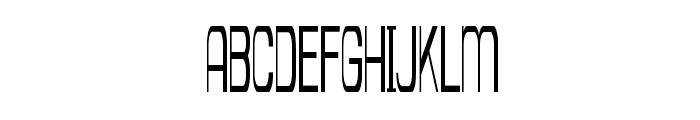 Quipple-ExtracondensedRegular Font UPPERCASE