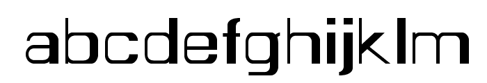 Quipple-ExtraexpandedRegular Font LOWERCASE